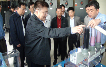 福建省委常委、廈門市委書記王蒙徽及有關部門負責人一行蒞臨公司視察